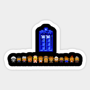 The 8 bit doctors Sticker